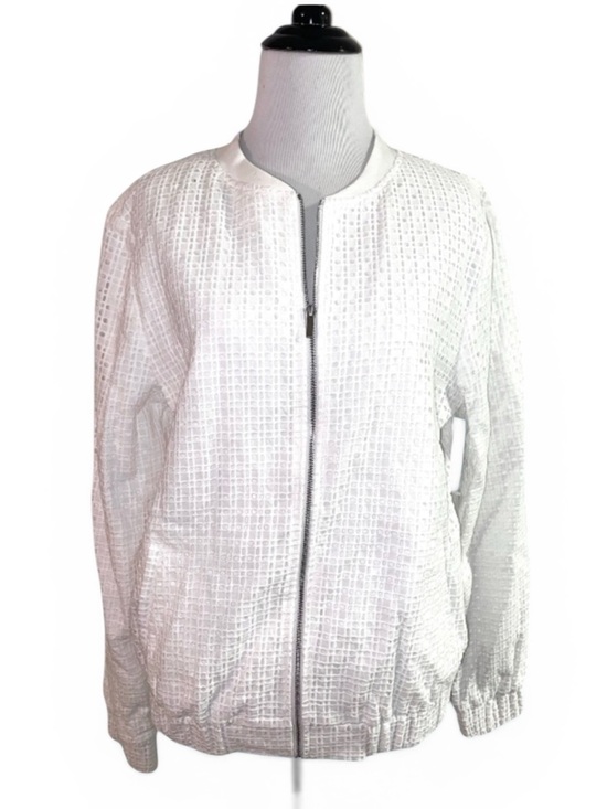 1. State Jackets & Blazers - 1. State jacket, NWT eyelet bomber jacket ‘at leisure’ in ‘cloud’ size large